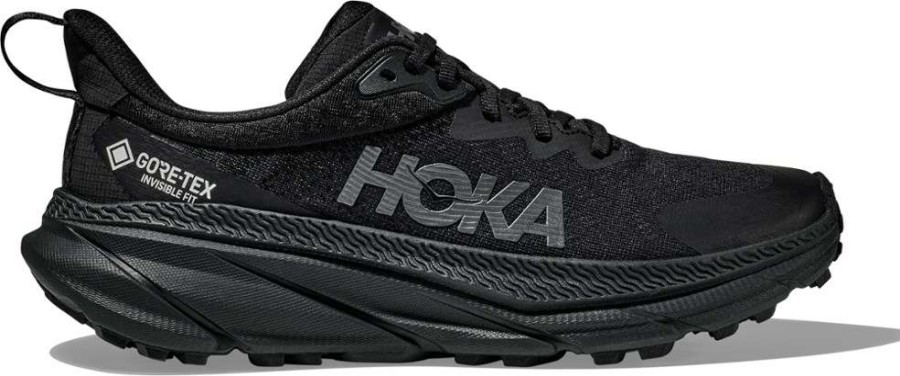 Footwear * | Hoka Challenger 7 Gtx Trail-Running Shoes Men'S Black/Black