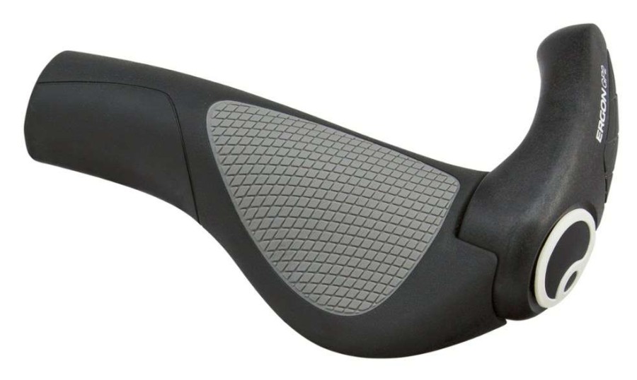 Cycling * | Ergon Gp2 Handlebar Grips Black