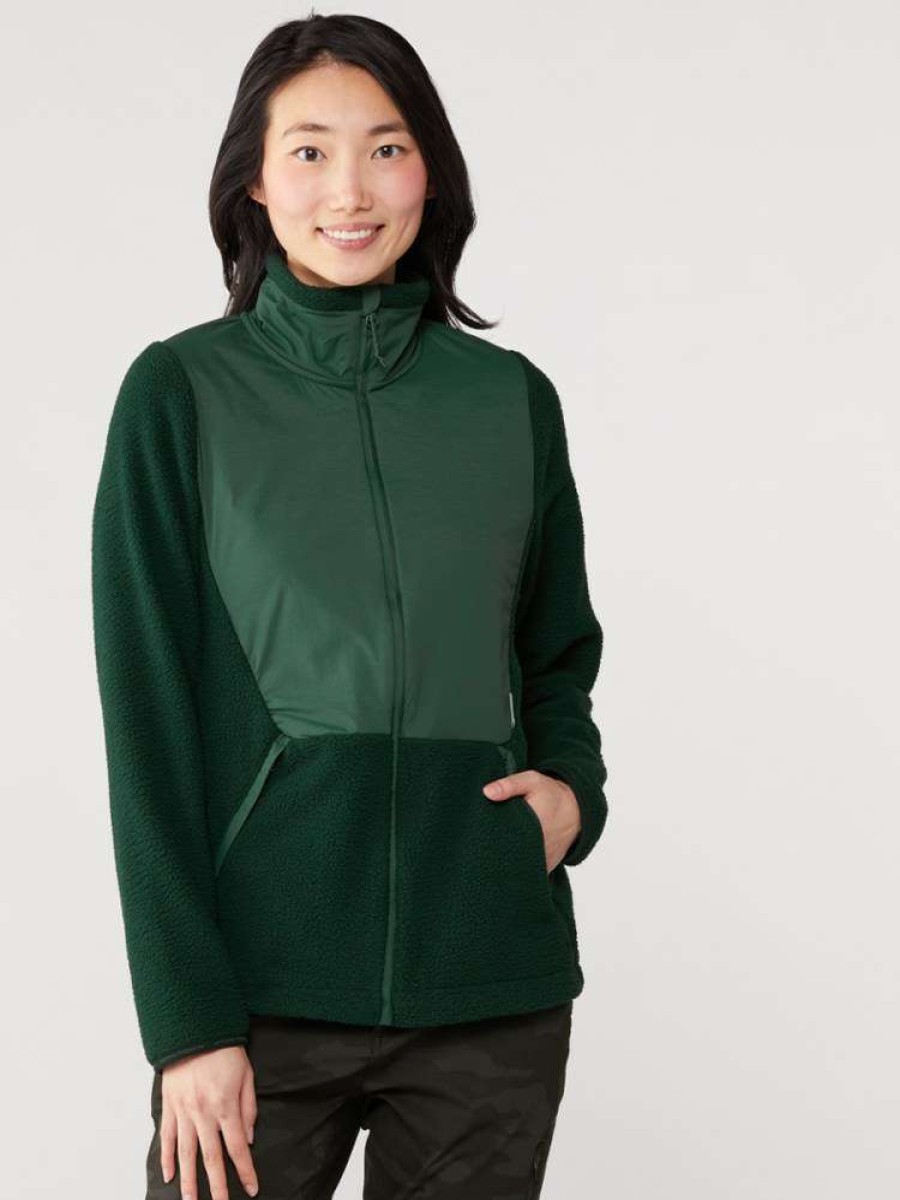 Women'S Clothing * | Kari Traa Rothe Windbreaker Fleece Jacket Women'S