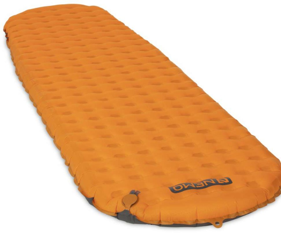 Camping And Hiking * | Nemo Tensor Alpine Air Pad Mountaineering Orange