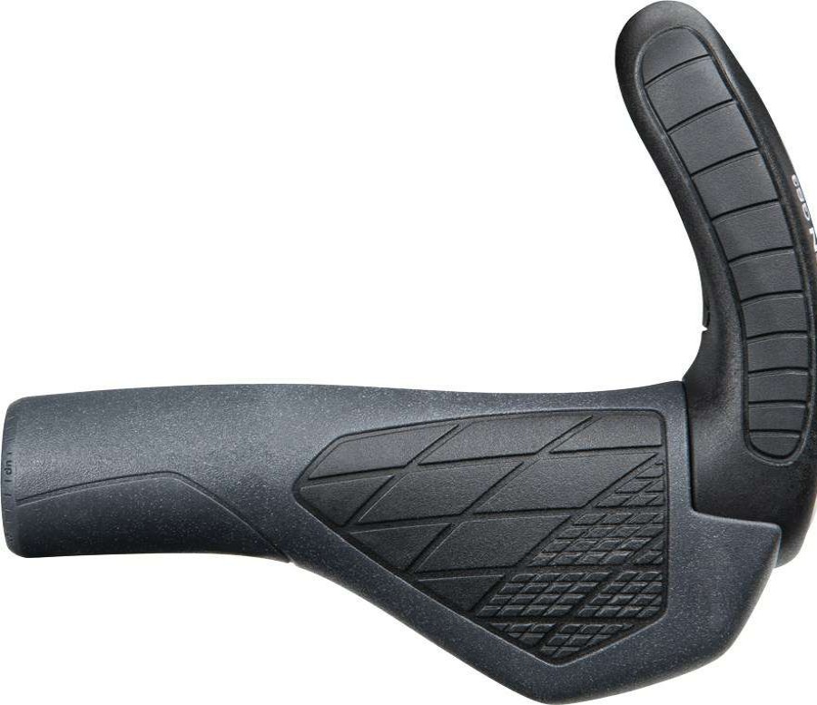 Cycling * | Ergon Gs3 Lock-On Handlebar Grips Black/Gray