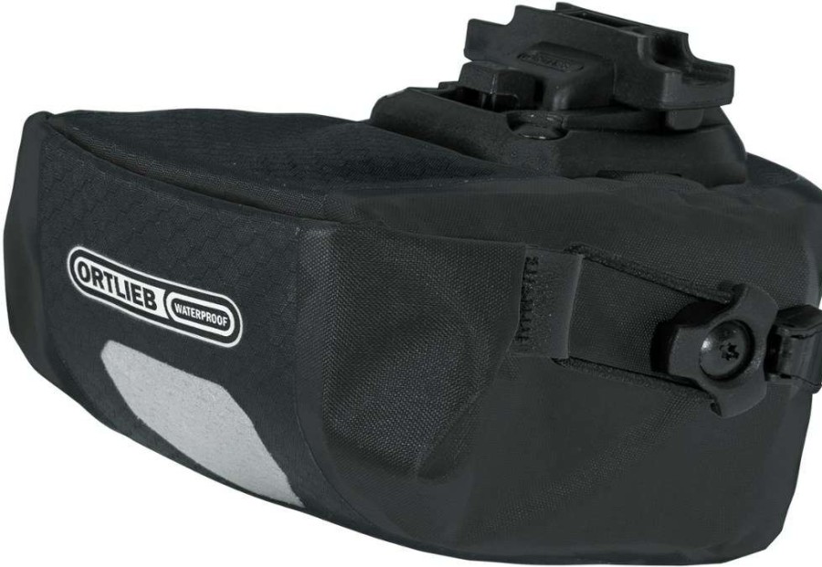 Cycling * | Ortlieb Micro Two Saddle Bag 0.8 Liters Black Matt