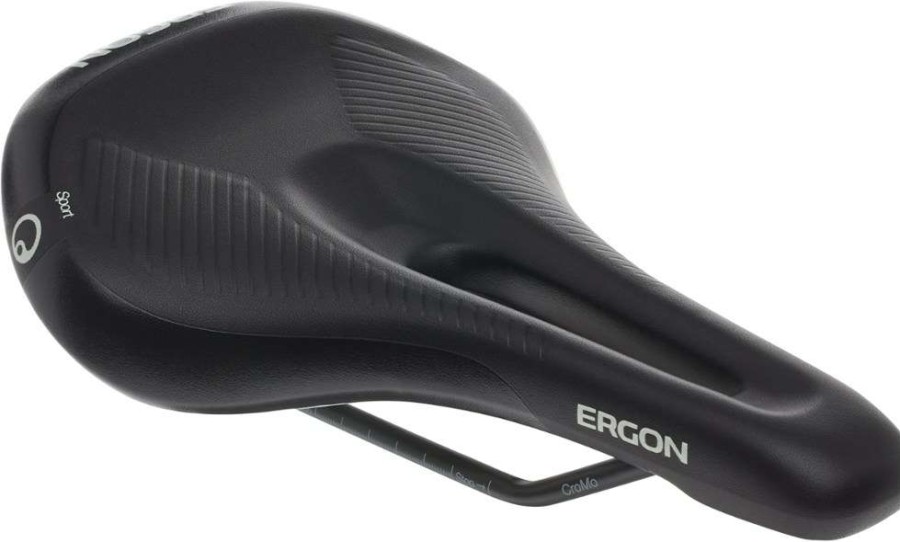 Cycling * | Ergon Sm E-Mtn Sport Bike Saddle Women'S Black