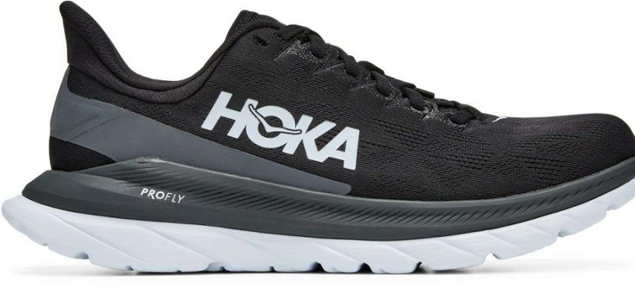 Footwear * | Hoka Mach 4 Road-Running Shoes Women'S Black/Dark Shadow