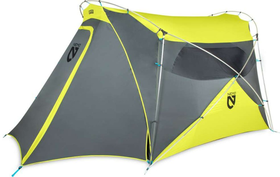 Camping And Hiking * | Nemo Wagontop 4 Tent Goodnight Gray/Lumen