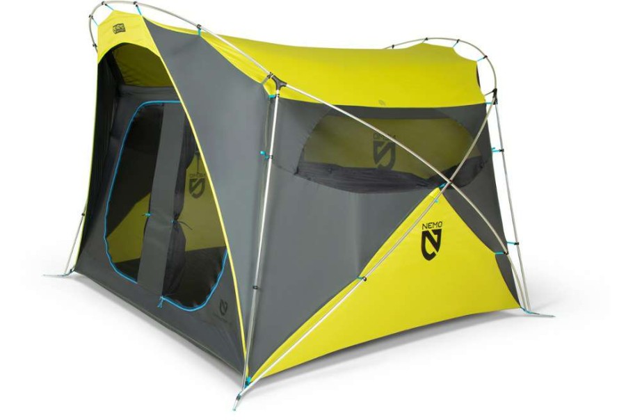 Camping And Hiking * | Nemo Wagontop 4 Tent Goodnight Gray/Lumen