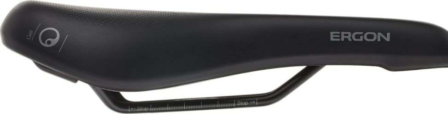 Cycling * | Ergon St Gel Saddle Black