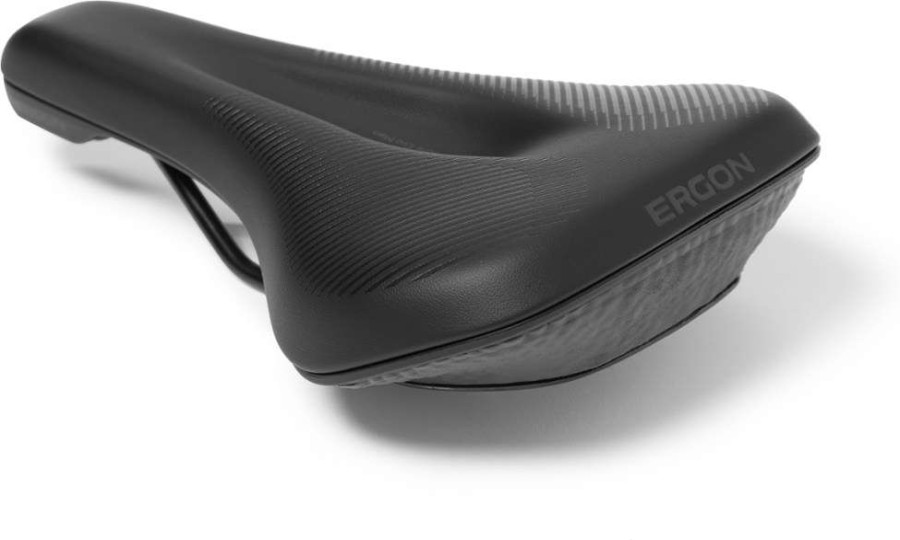 Cycling * | Ergon St Core Evo Bike Saddle Men'S Black/Grey