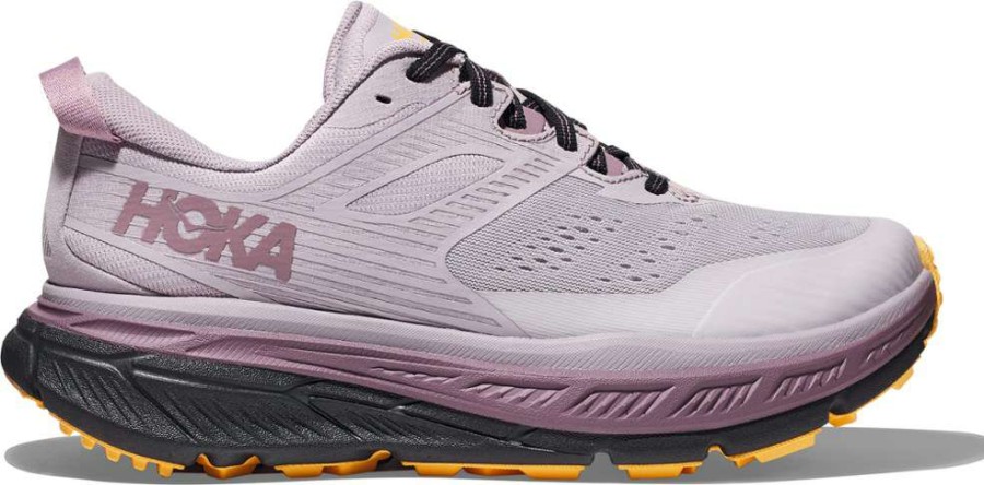 Footwear * | Hoka Stinson Atr 6 Trail-Running Shoes Women'S Lilac Marble/Blue Graphite