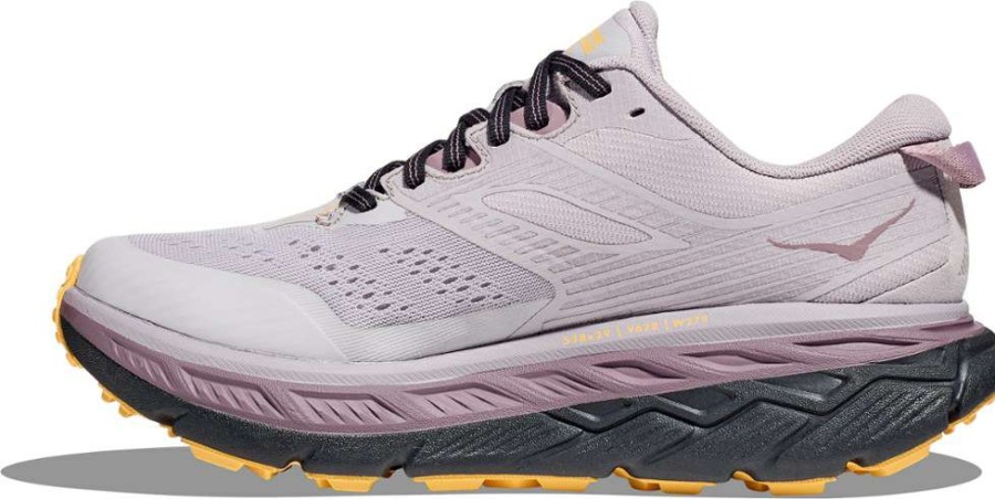 Footwear * | Hoka Stinson Atr 6 Trail-Running Shoes Women'S Lilac Marble/Blue Graphite