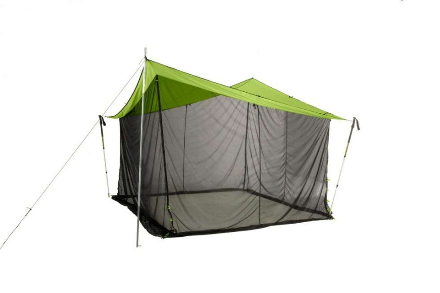 Camping And Hiking * | Nemo Bugout Screened Tarp Birch Leaf