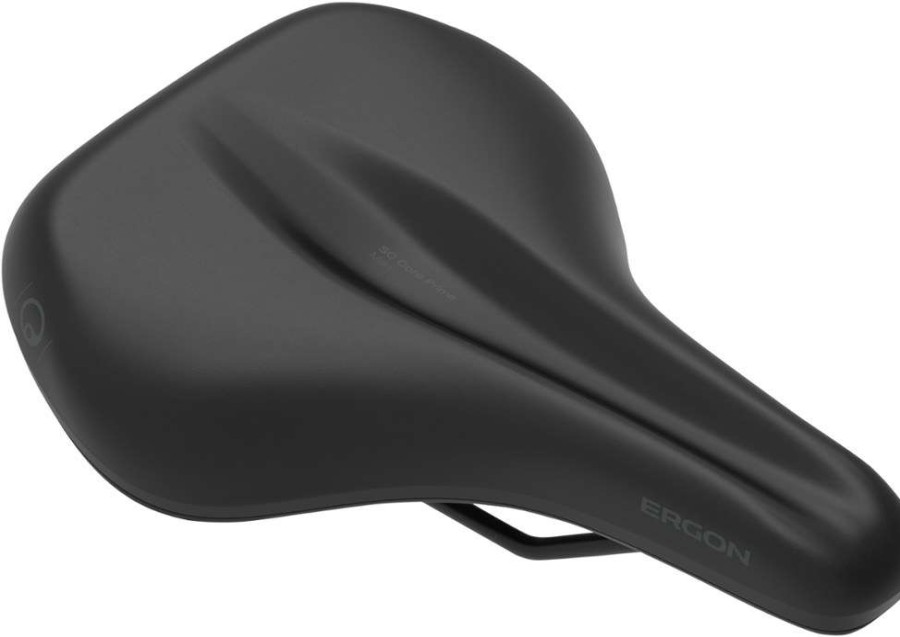 Cycling * | Ergon Sc Core Prime Saddle Black/Grey