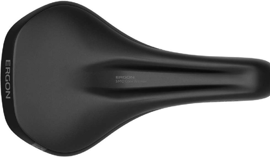 Cycling * | Ergon Smc Core Bike Saddle Women'S Black/Grey