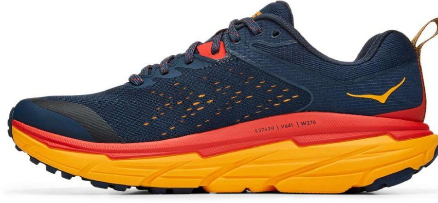 Footwear * | Hoka Challenger Atr 6 Trail-Running Shoes Men'S Outer Space/Radiant Yellow