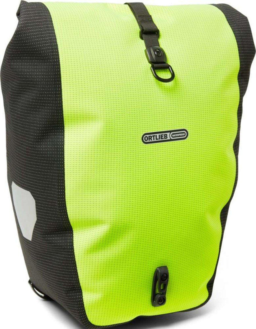 Cycling * | Ortlieb Back-Roller High-Visibility Pannier Single Yellow