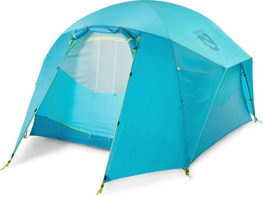 Camping And Hiking * | Nemo Aurora Highrise 4P Tent Atoll/Oasis