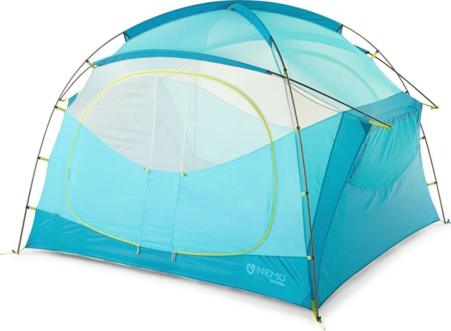 Camping And Hiking * | Nemo Aurora Highrise 4P Tent Atoll/Oasis