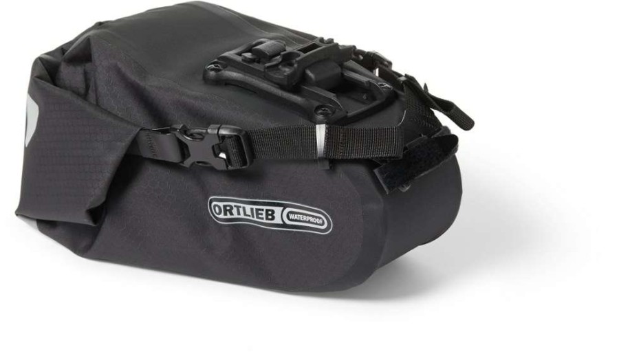 Cycling * | Ortlieb Saddle Bag Two 4.1 Liters Black Matt