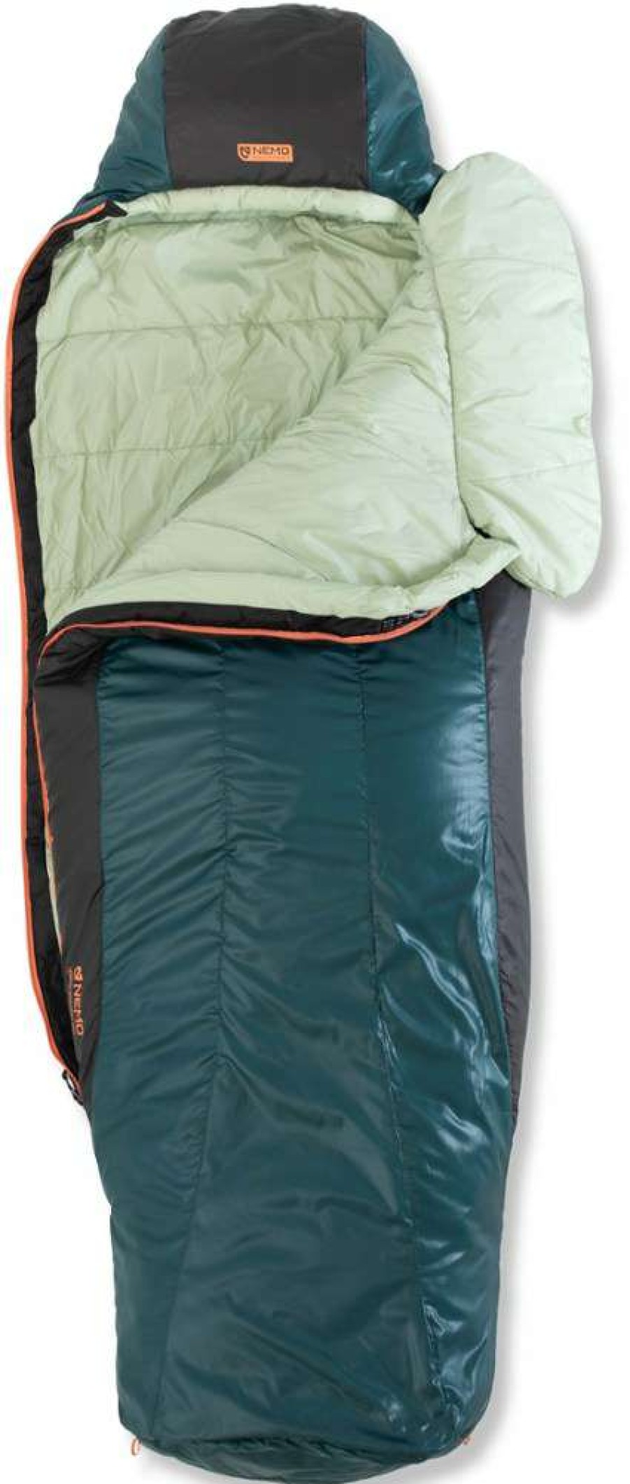 Camping And Hiking * | Nemo Tempo 20 Synthetic Sleeping Bag Women'S Lagoon/Celadon