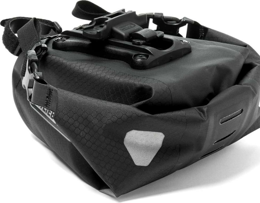 Cycling * | Ortlieb Saddle Bag Two 1.6 Liters Black Matt