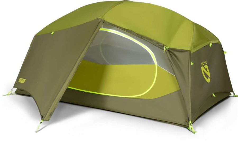 Camping And Hiking * | Nemo Aurora 2P Tent With Footprint Nova Green